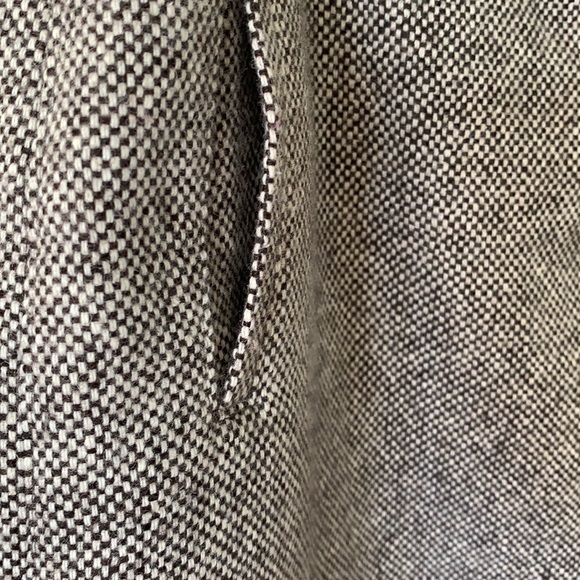 Banana Republic Brown Tweed Mini Skirt Size 8 - Picture 3 of 8